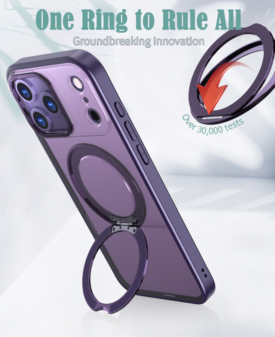 Premium Hybrid MagSafe Case – TPU & Acrylic Protection