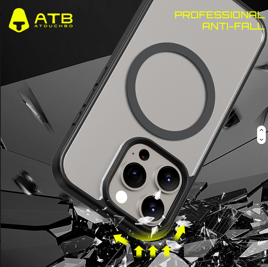 ATB Anti-Shock Magnetic Phone Case for iPhone – Durable, Waterproof & Stylish Protection