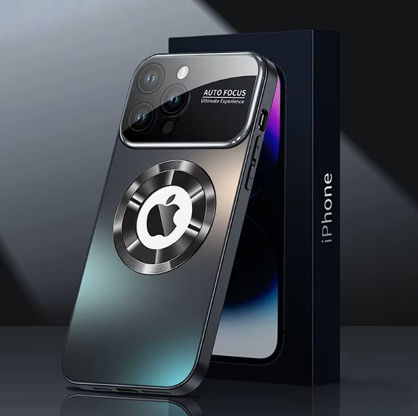 Luxery iphone cover with camera lens protect