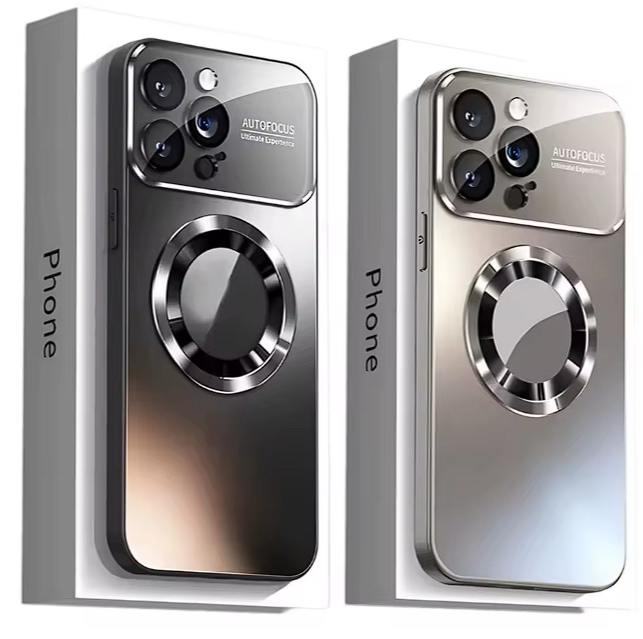 Luxery iphone cover with camera lens protect